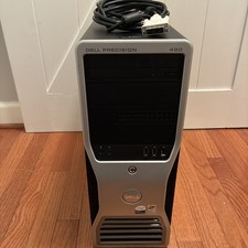 Dell Precision 490 Dual Intel Xeon 3.00 GHz, 4GB RAM, 160GB HD Desktop, 3.5