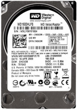 HARD DRIVE DELL 0N963M N963M WD1600HLFS 160GB 10000RPM 16MB SATA II 2.5