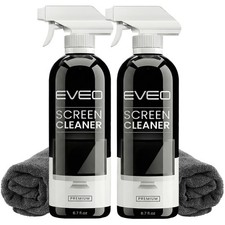Gentle Screen Cleaner Spray Set with Microfiber Cloths for Electronics - 2 Pack picture