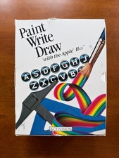 Paint Write Draw Apple IIGS Activision Boxed TESTED - Paintworks Draw Writer's picture