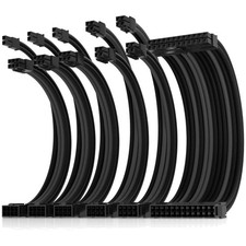 16AWG White PC Cable Extension Kit - Reliable Power picture