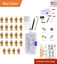 24PCS MK8 Nozzles 3D Printer Extruders Brass Nozzles picture