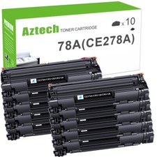 10 PCS 78A CE278A Toner Cartridge for HP LaserJet Pro M1536DNF MFP P1566 P1606DN picture