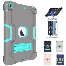 Rugged Shockproof Stand Case Cover for iPad (A16) 11th 10th 9th 8th 7th 6th Gen picture