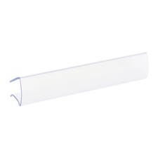 SmartSign Shelf Clip Label Holder | 0.875 x 6 Clear Plastic, for .75 Thick Shelv picture