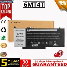 ✅6MT4T Battery For Dell Latitude E5470 E5570 Precision 3510 79VRK 62Wh/Charger picture