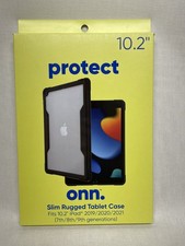 ONN. Slim Rugged Tablet Case for 10.2