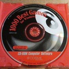 1000 Best Games for Windows (PC, 1999) CD-ROM Game picture