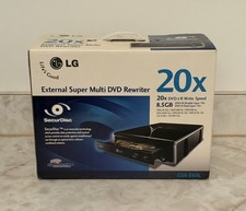 LG GSA-E60L 20x External Super Multi DVD Rewriter SecurDisc LightScribe picture