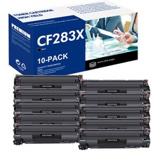 10PK Black CF283X Toner Cartridge For HP 83X LaserJet Pro MFP M225rdn M225dw picture