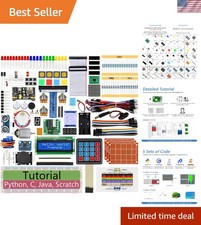 All-in-One Raspberry Pi Starter Kit: Supports 5 Coding Languages & 223 Parts picture