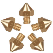 Nozzle 0.4Mm UM2 Brass Nozzle 3D Printer Parts Extruder Print Head Nozzle for 3D picture