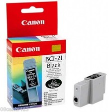 Genuine Canon BCI-21 Black Cartridge BJC Series, Multipass, CFX, & B740 picture