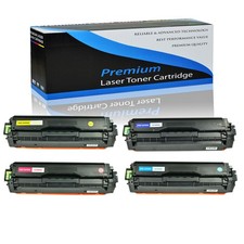 4PK Toner CLT-K504S 504 BK/C/Y/M Color for Samsung CLX-4195FN CLX-4195FW 4195N picture