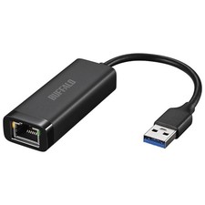 BUFFALO USB-A to Gigabit Ethernet LAN Adapter USB 3.2 Gen1 LUA6-U3-AGTE-NBK picture