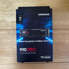 Samsung 990 PRO 1TB NVMe PCIe 4.0 M.2 Internal SSD - Brand New / Sealed picture