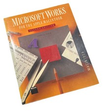 Microsoft Works For The Apple Macintosh Second Edition 1989 Charles Rubin PB picture