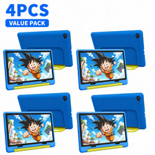4 PCS Kids Tablet Android 16 64GB+1TB TF 10.1