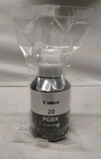 CANON 20 PGBK Genuine INK SUPPLIES GI-20 PIGMENT BLACK BOTTLE Pixma 170 picture