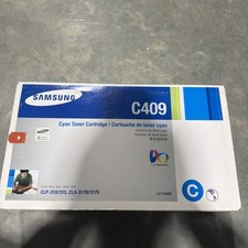 GENUINE Samsung CLT-C409S Cyan Toner Cartridge C409 CLT-409  picture