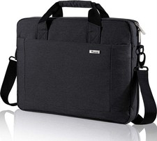 17.3-17 Inch Laptop Bag, Computer Bag, MacBook Bag for Travel, Black picture