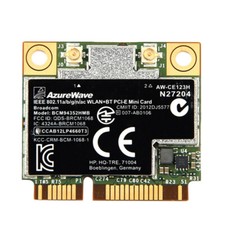 Broadcom BCM94352 Azurewave AW-CE123H 802.11ac WiFi Card Bluetooth 4.0 MAC picture