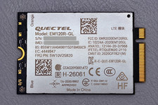 Quectel EM120R-GL 4G LTE Cat 12 WWAN M.2 Modem Lenovo FRU 5W10V25820 picture