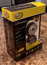 GEAR HEAD Plug-n-Play 1.3 MP WebCam, Model WC7401 NEW/SEALED picture