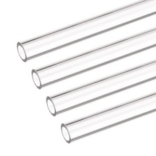 PETG Tubing Hard 10mm ID, 14mm OD 50cm Length High Transparent Clear 4pcs picture