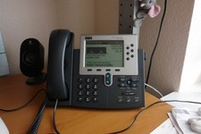 Cisco CP-7960G Unified IP Phone Telephone VOIP 2 x RJ-45 68-2685-01 Excl: PSU picture