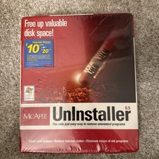McAfee Uninstaller 6.5 (Rare)(Unopened) picture