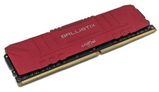 Crucial Ballistix Red 8GB (1x8GB) PC4-24000 DDR4-3000 MHz RAM BL8G30C15U4R.M8FE picture