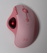 Seenda Wireless Trackball Mouse Bluetooth Ergonomic Mouse Rollerball MBD5 Pink picture