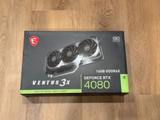 MSI Ventus 3X OC GeForce RTX 4080 16GB RAM - Graphics Card - Excellent Condition picture