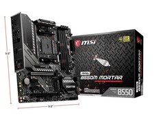 MSI MAG B550M Mortar AMD AM4 64GB DDR4 Support M-ATX Compact HDMI Interface picture