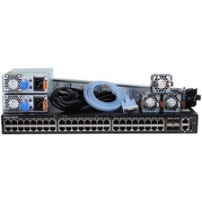 Dell S3048-ON 48P 1GbE 4P SFP+ PSU to I/O 2 PSU Switch (Rails) picture