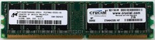 Memory mt16vddt6464ag-335c4 pc2700u-25331-b1 512mb ddr 333 cl2.5, ct6464z335.16 picture
