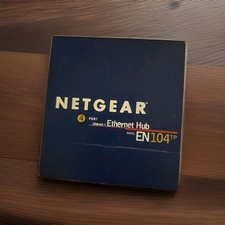 Netgear Model EN104TP 4-Port 10 Mbps  Ethernet Hub picture