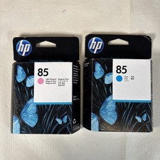 GENUINE AUTHENTIC HEWLETT PACKARD HP 85 CYAN & Light Magenta HP 30,90,130 picture