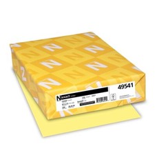 Canary Card Stock 8.5 x 11 250 Pack Smooth Inkjet Laser Printable Acid Free picture
