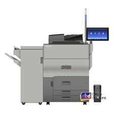 Ricoh Pro C5300s Production Color Printer Staple Fin E-27B Fiery 11.9K Pages picture