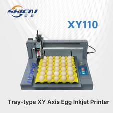Fully Automatic Egg Inkjet Printer Food Grade Ink Date Lot picture