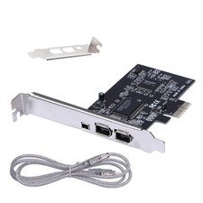 3 Ports 1394A Expansion Card PCI Express 1X to External IEEE 1394 Adapter picture