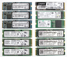 Lot of 12 - 256GB M.2 NVMe PCIe SSD 2280 Solid State Drive Mixed Brand picture