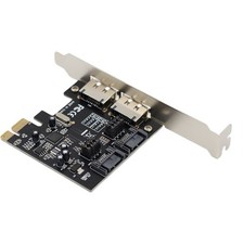 Internal & External SATA 3.0 PCI Express Card 2x SATA + 2x eSATA for ASM1061 picture