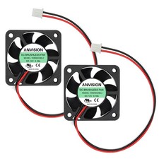2Pack 40mm x 10mm DC 12V Brushless Cooling Fan, Dual Ball Bearing, YDM4010B12 picture