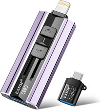 256GB Flash Drive Intended for Iphone Ipad, USB Photo Stick for Photo & Video Ba picture