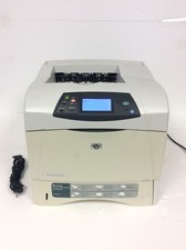 HP LaserJet 4240N Network Monochrome Laser Printer 64MB w/ Toner, 115k Pages picture