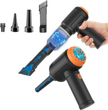 Air Duster Computer Vacuum Cleaner For Keyboard Cleaning Cordless Canned Air New picture