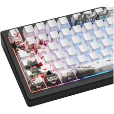 130-Key PBT Keycaps Set with Cherry Blossom Design for Ultimate Comfort picture